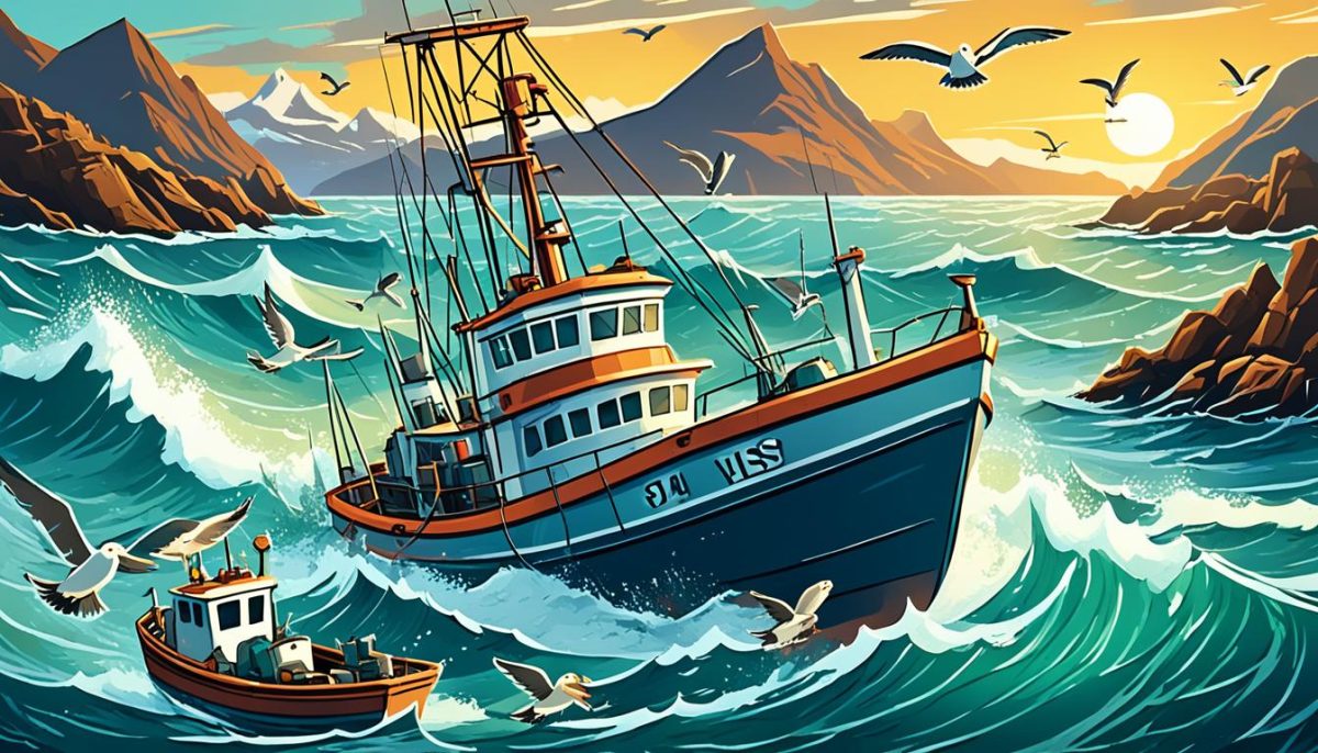 commercial fishing boat