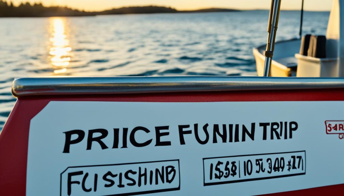 fishing boat rental pricing